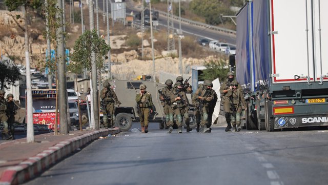 Tiroteo en un puesto de control de Hebrón, en Cisjordania