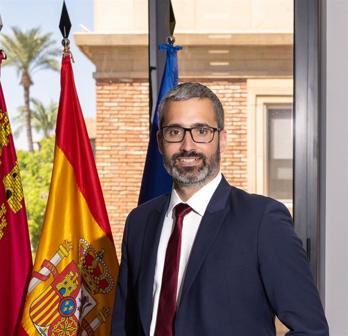 Archivo - El delegado del Gobierno en la Región de Murcia, Francisco Lucas