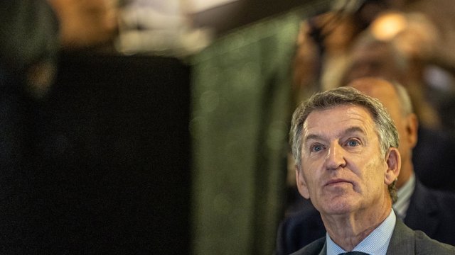 El presidente del Partido Popular, Alberto Núñez Feijóo