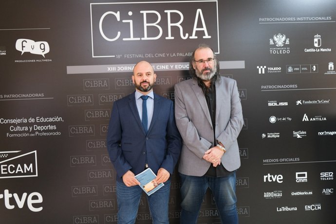 Archivo - El director del Centro Regional de Formación del Profesorado (CRFP), Juan Carlos Palomino, en las XIII Jornadas de Cine y Educación: CiBRA 2026.