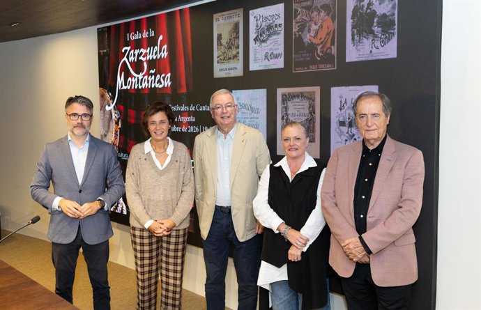 Presentación de la I Gala de la Zarzuela Montañesa