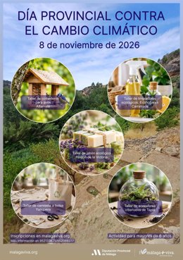 La Diputación celebra el VI Día Provincial contra el Cambio Climático con talleres en la provincia