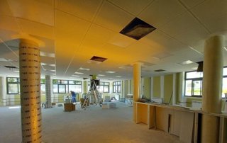 Obras en el interior del IES Lola Flores de Jerez.