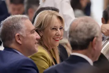 La vicepresidenta tercera, consejera de Economía, Hacienda y Fondos Europeos y portavoz del Gobierno andaluz, Carolina España, este viernes en Málaga