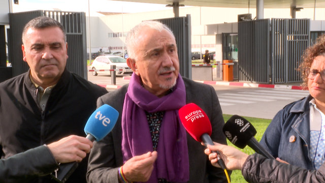 11N.- Álvarez (UGT) Llama A Los Trabajadores Catalanes A Sumarse A La Huelga: "M