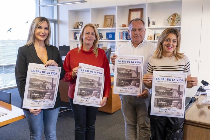 Presentación del cartel de la III feria 'La Sal de la Vida'