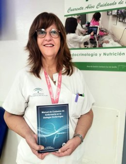 Imagen de la enfermera especializada en Nutrición del Hospital Universitario de Valme, Pilar Zarco.