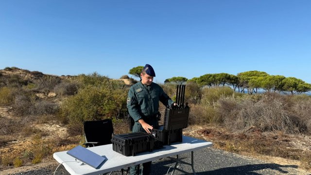 Ejercicio conjunto 'Atlas 26', que se está desarrollando desde el pasado lunes en el Campo de Maniobras y Tiro de Médano del Loro (Huelva).