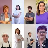 Foto: Podemos Andalucía presenta a sus ocho cabezas de lista al 29N con su portavoz, Alejandra Durán, de número 1 en Granada