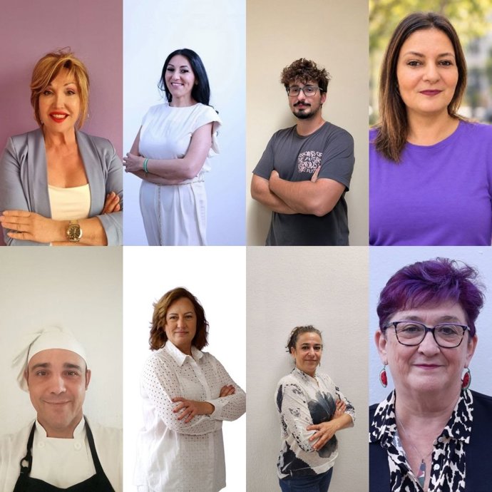 Cabezas de lista de Podemos Andalucía para las elecciones generales del 29 de noviembre de 2026.