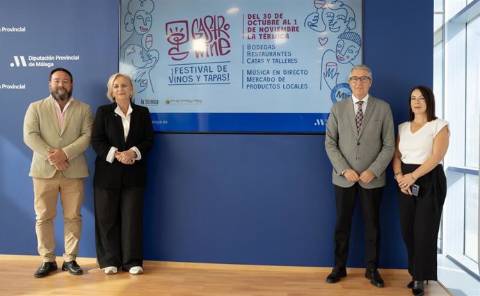 Presentación de Gastrowine que vuelve a La Térmica de Málaga con más de 50 propuestas gastronómicas y 30 actividades gratuitas.