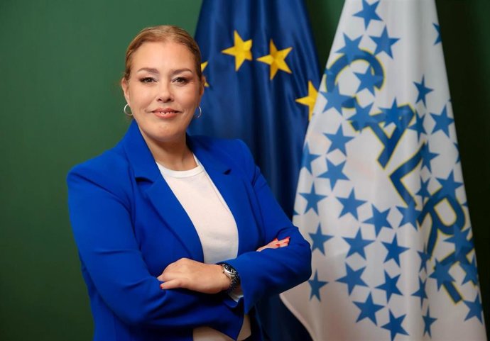 Archivo - La presidenta del Parlamento de Canarias, Astrid Pérez