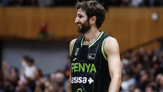 Ricky Rubio en un partido con el Asista Joventut