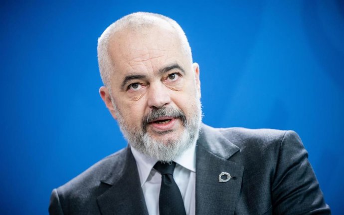 Archivo - El primer ministro de Albania, Edi Rama. 