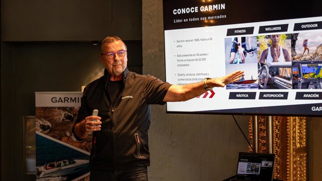 Fotografía del director general de Garmin Iberia, Salvador Alcover.