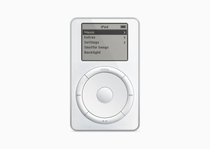 O iPod original.