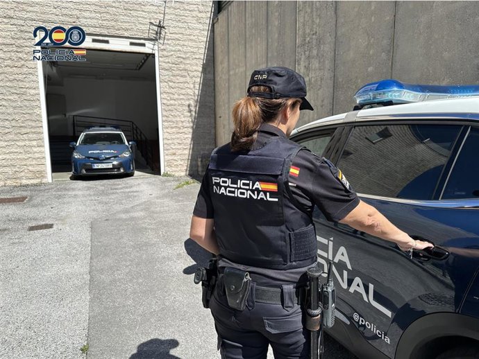 Coche patrulla de la Policía Nacional