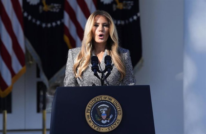 La primera dama de Estados Unidos, Melania Trump, en imagen de archivo 