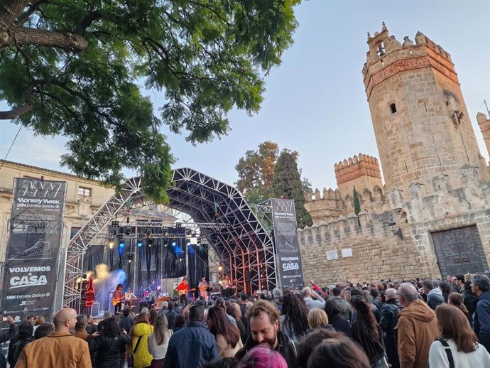 Escenario del Monkey Week en El Puerto de Santa María (Cádiz)