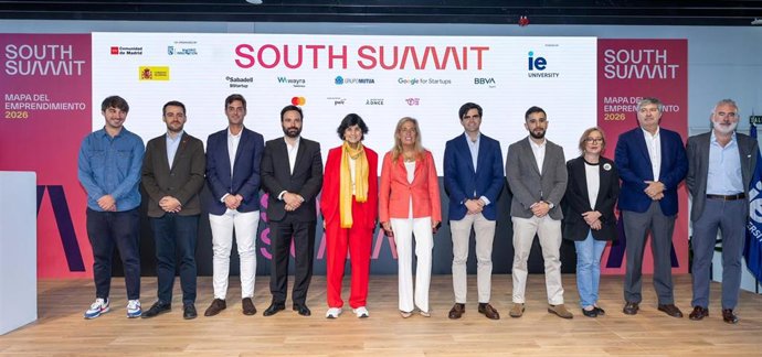 Acto de presentación del Mapa del Emprendimiento 2026, a 23 de octubre de 2026.