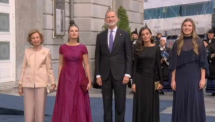 La Familia Real en los Premios Princesa 2026