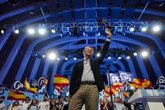 Foto: Feijóo pide "estar a la altura" para "pasar página" de Sánchez el 29N: "España necesita un servidor y no un impostor"