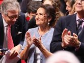 Foto: Paloma Rocasolano, el apoyo incondicional de una abuela orgullosa en la gran noche de la Princesa Leonor