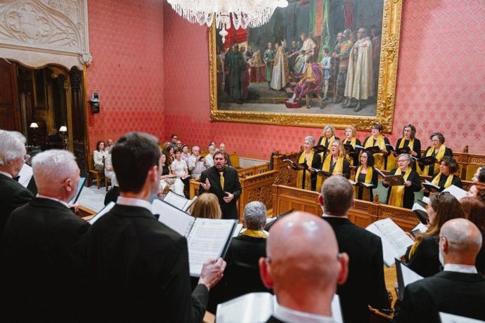 El 'Calidoscopi musical' del Cercle Líric Balear y el Orfeó de Mallorca abre la nueva edición de 'Concerts a Palau'