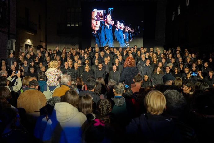 Las corales protagonizan el pregón de las Fires de Sant Narcís de Girona