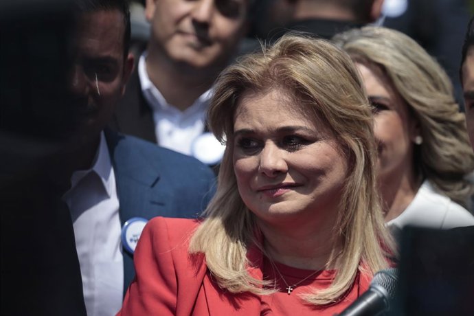 Archivo - May 27, 2026, Mexico City, Cdmx, Mexico: The governor of Chihuahua, MARIA EUGENIA CAMPOS GALVAN, known as 'MARU CAMPOS', appeared before the Attorney General's Office (FGR) to give her statement regarding the complaint concerning abuse of author