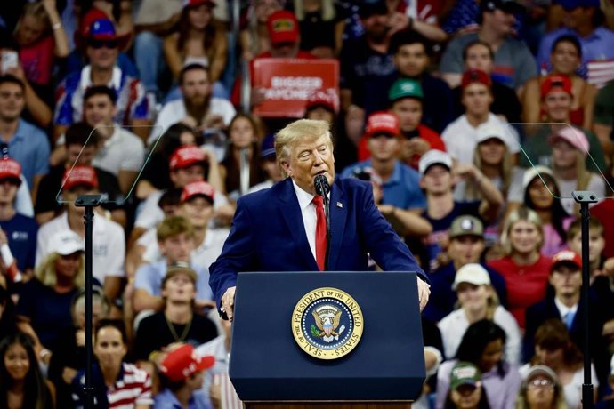Archivo - El presidente de Estados Unidos, Donald Trump