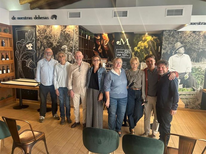 Imagen del encuentro del I Encuentro de bares y restaurantes de gastronomía sostenible en Aracena (Huelva).