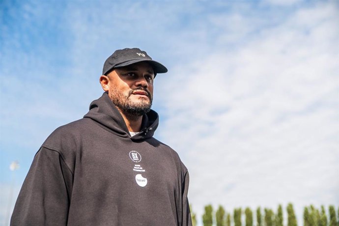 Archivo - El entrenador del Bayern de Múnich, Vincent Kompany