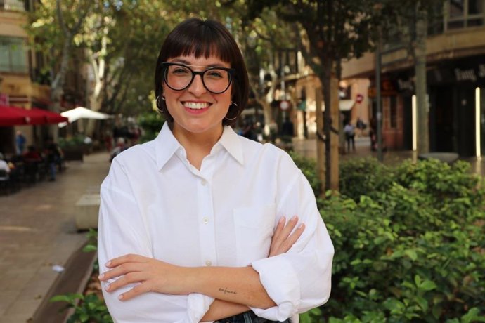 La candidata de la coalición Ara Més-Front Ampli al Congreso por Baleares, Carme Gomila.