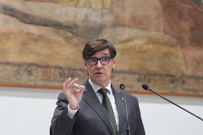 Arxiu- El president de la Generalitat de Catalunya, Salvador Illa
