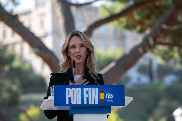 La candidata número 'dos' del PP al Congreso de los Diputados por Madrid, Cayetana Álvarez de Toledo.