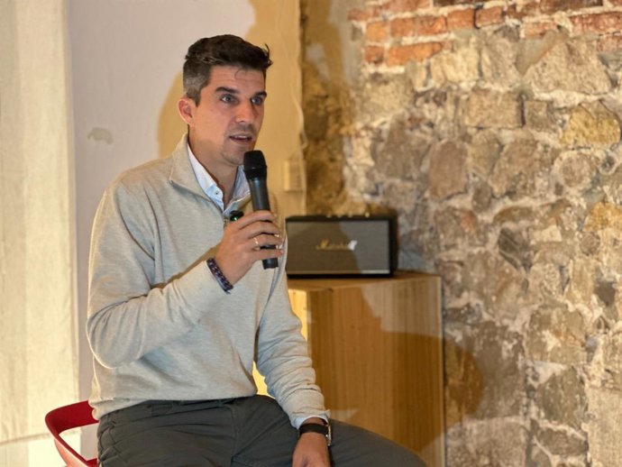 El candidato del PSOE a la Alcaldía de Santander, Dani Fernández