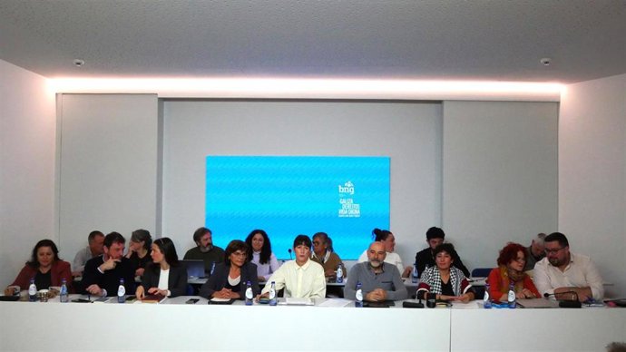 El Consello Nacional del BNG elige a sus cabezas de lista al Congreso de los Diputado y al Senado, en Santiago de Compostela, a 24 de octubre de 2026.