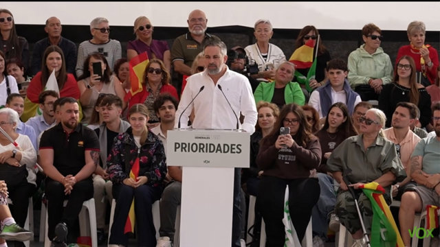Abascal pide en Palma una "gran mayoría" para ser presidente del Gobierno: "No e