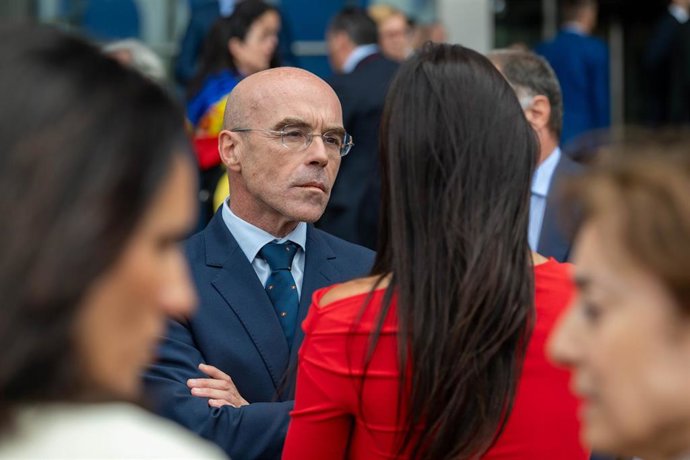 Archivo - El eurodiputado de Vox, Jorge Buxadé.