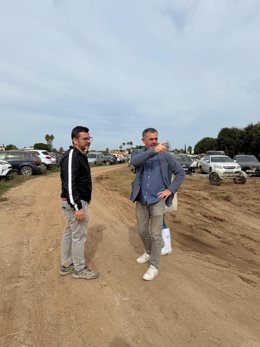 El vicepresidente segundo y conseller de Presidencia visita Els Poblets y Bellreguard para informar a sus alcaldes de las medidas habilitadas para afrontar los daños ocasionados por el temporal