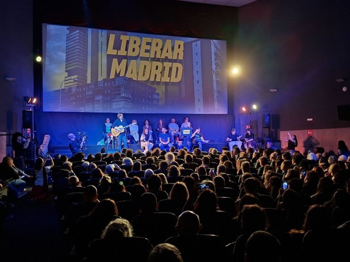 Acto de presentación de Liberar Madrid