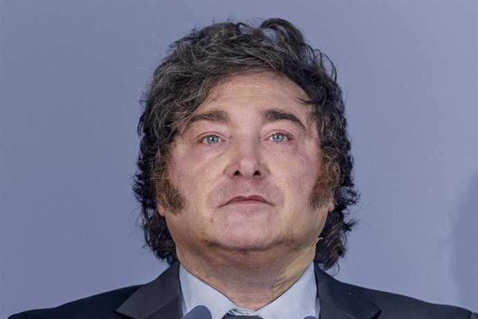 El presidente de la República Argentina, Javier Milei