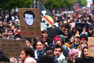 Manifestació a París