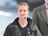 Foto: Leonor conquista Llanes con su discurso más marinero y un guiño a sus tradiciones: "¡Y por nombrarme Marinera de Honor!"