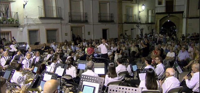 La Banda de Música Sierra de Algairén está compuesta por músicos de diferentes municipios zaragozanos.