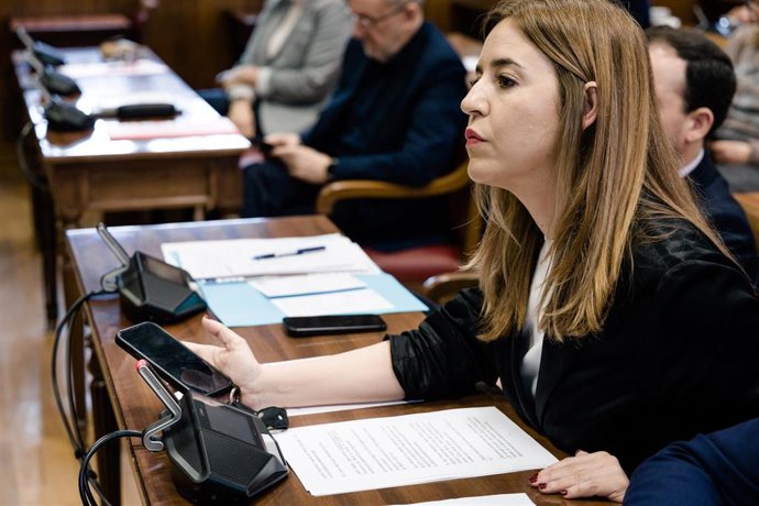 Archivo - Rocío Dívar encabeza la lista al Congreso por Zaragoza.
