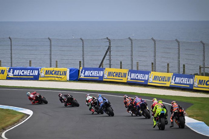 93 MARQUEZ Marc (spa), Ducati Lenovo Team, Ducati Desmosedici GP26, action during the 2026 MotoGP Red Bull Grand Prix of Australia on the Philip Island Circuit from October 23 to 25, in Phillip Island, Australia - Photo Studio Milagro / DPPI