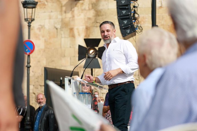 El president de Vox, Santiago Abascal.