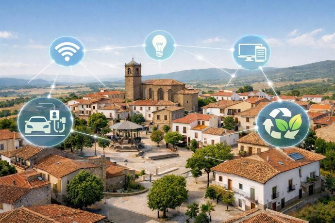 Casi 70 ayuntamientos extremeños recibirán 1,45 millones para desarrollar proyectos de pueblos inteligentes